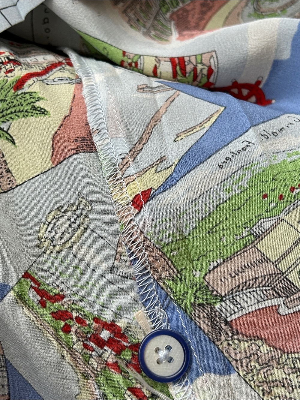 Maeve by Anthropologie silk travel Italy map tank top - Picture 10 of 10